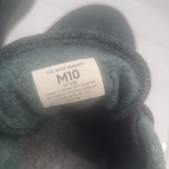 Allbirds Wool Runners Men’s Dark Kea Green/Black Soles Athletic  Shoes Sz US 10 main image 7